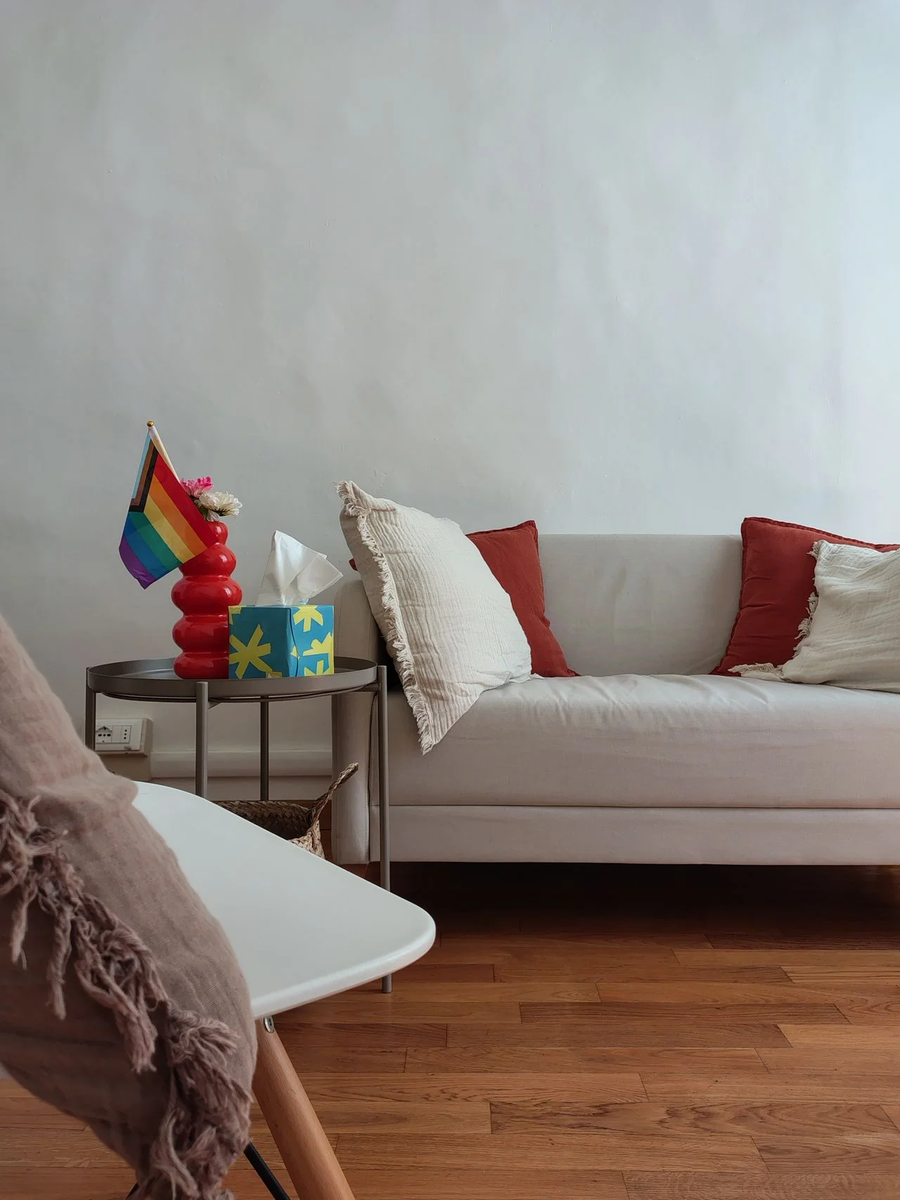 Interno dello studio di psicoterapia in Via Verdi a Firenze